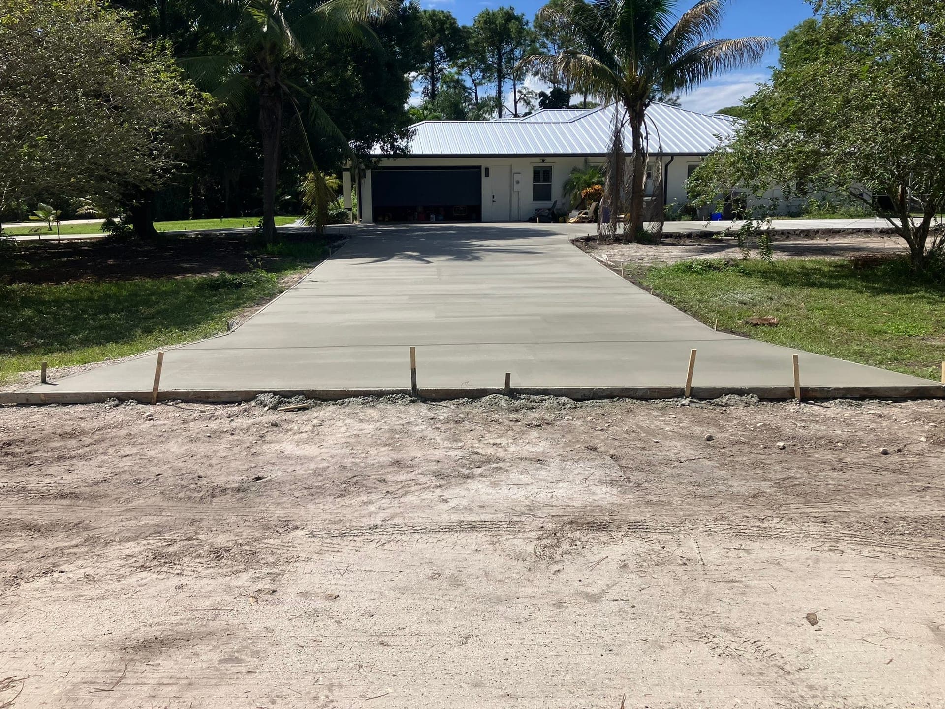 Foundation slab repair work