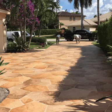 Custom Driveway Installation